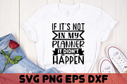 Planner Life SVG Bundle, an Illustration by crafthome (Thumbnail 11 of 16)