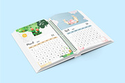 Editable 2025 Calendar Printable, a Stationery Template by Designmela01 (Thumbnail 5 of 6)