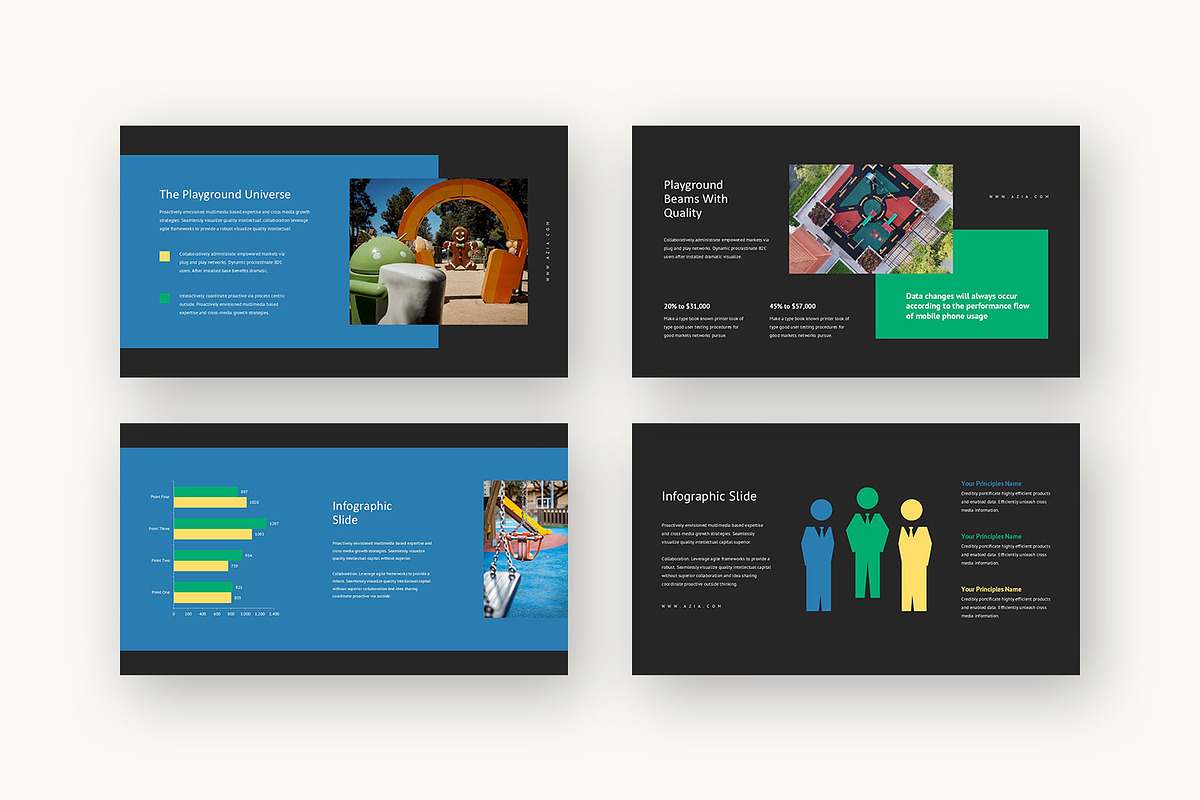 Azia : Kids Playground Google Slides, a Presentation Template by Punkl Camp (Photo 14 of 16)