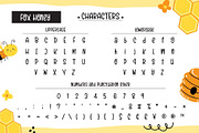 Fox Honey & Fox Honey Outline Fonts, a Handwritten Font by Fox7 By Rattana (Thumbnail 8 of 12)