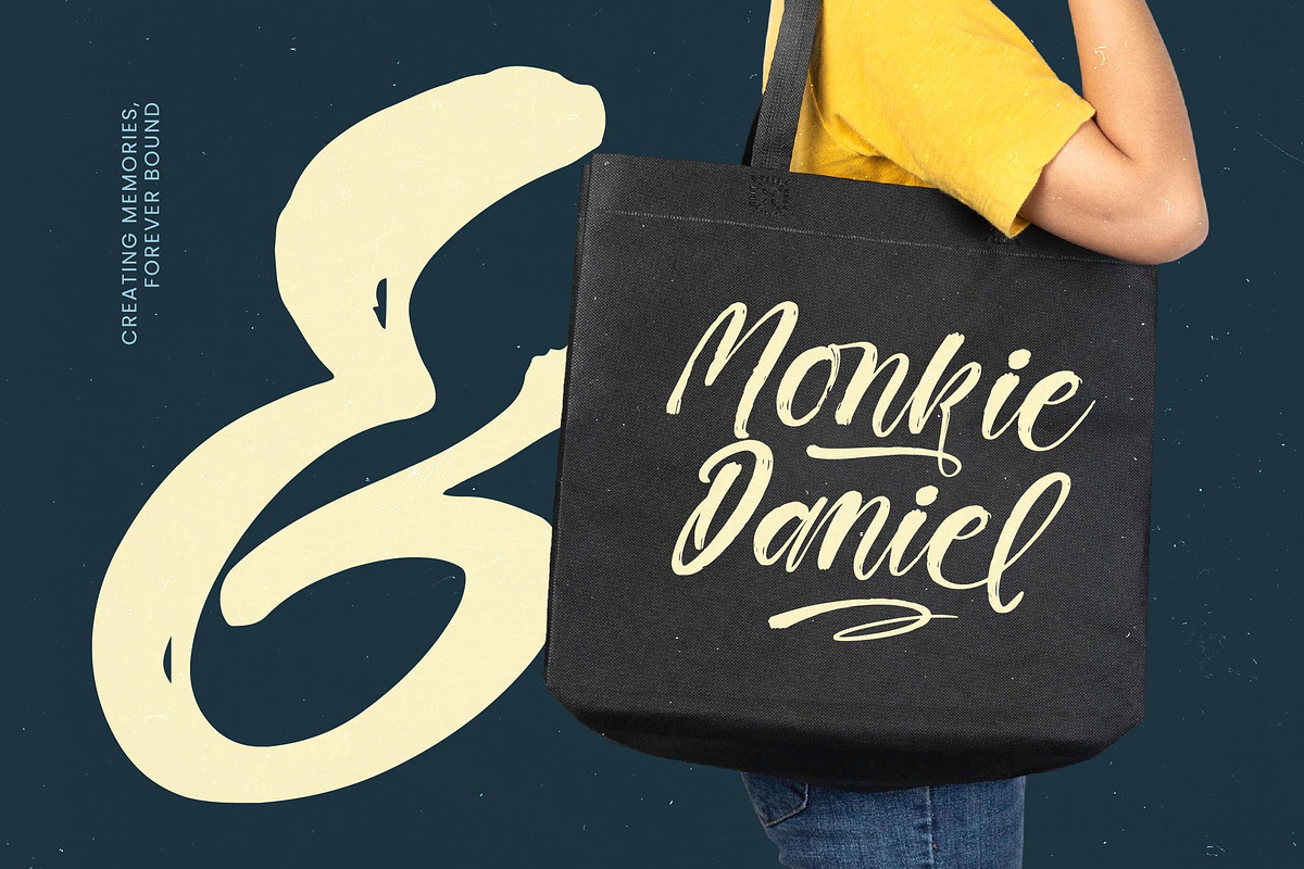 Rekont Laughin Bold Brush Font, a Script Font by stylishtype.co (Photo 14 of 20)