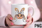 Yarn Crochet Easter Bunny PNG, an Illustration by Black Bird Studio (Thumbnail 2 of 3)