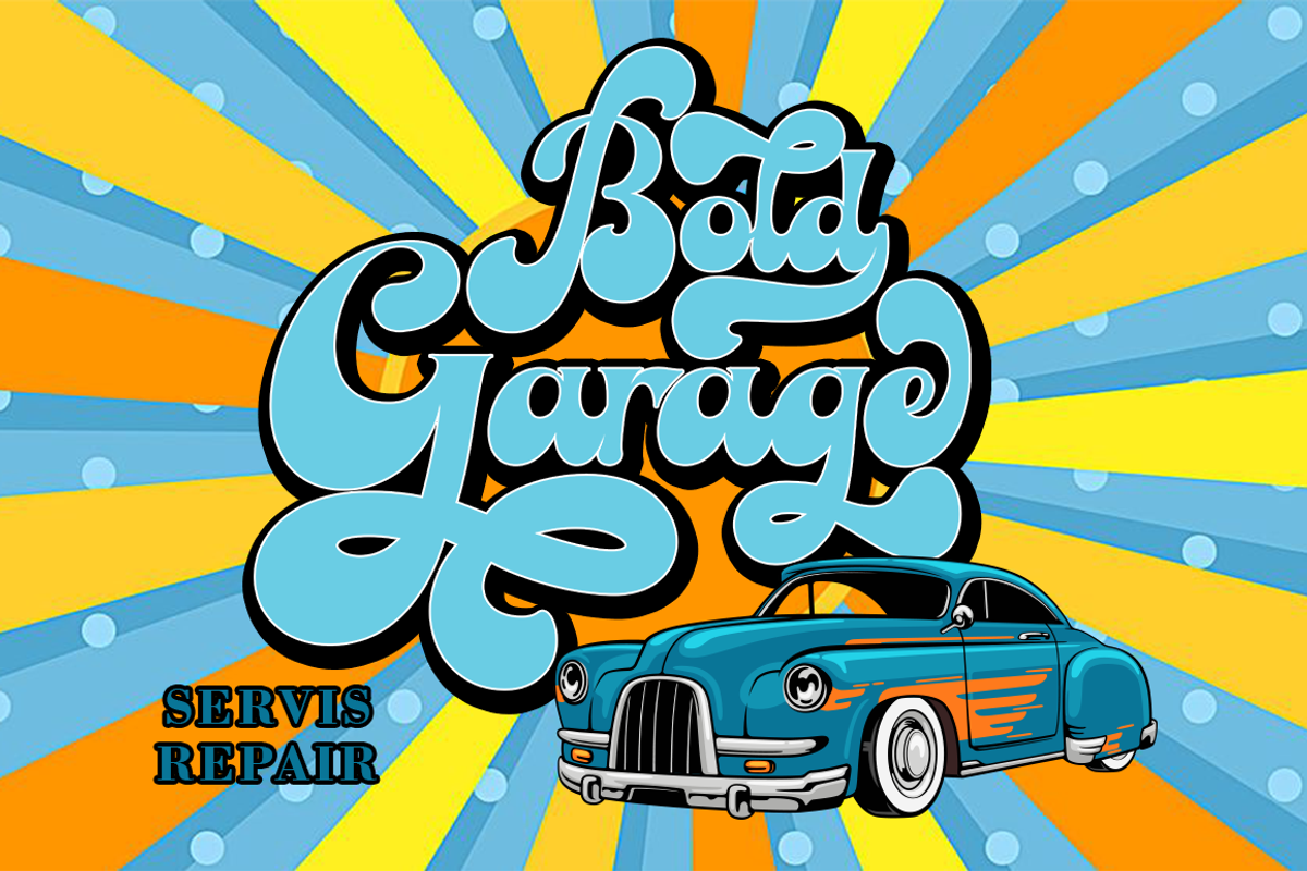 Beauty Retro, a Script Font by GloowStudio (Photo 2 of 10)