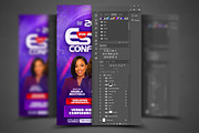 Esther Conference Church Flyer PSD, a Social Media Template by church flyer templates (Thumbnail 5 of 11)
