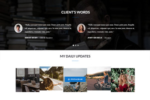 Life Coach WordPress Theme - Valluva