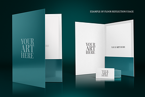 Presentation Folders Mockup