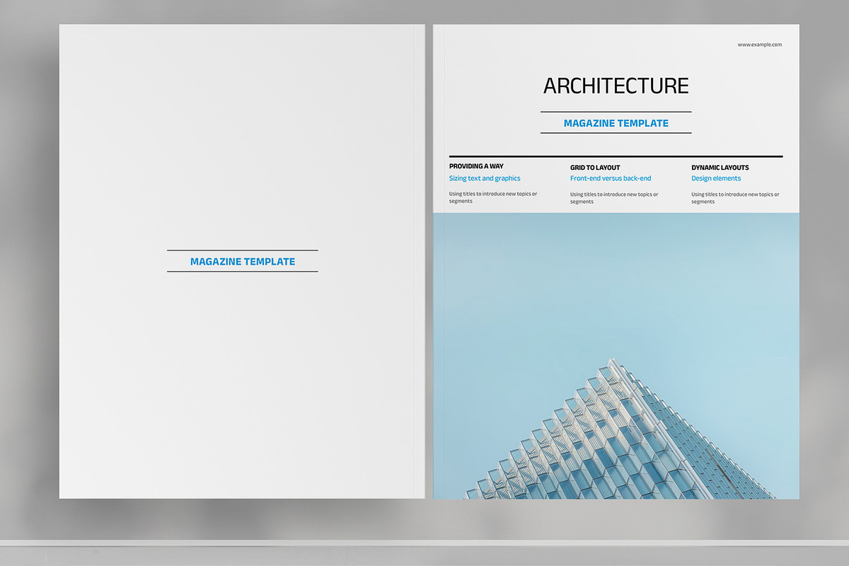 Modern Architecture Magazine, a Magazine Template by Boris Cupac (Photo 2 of 7)
