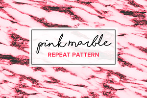 Pink Marble Texture | Repeat Pattern