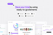 Banking Widget UI System, an UI Kit Template by VladTyzun (Thumbnail 2 of 8)