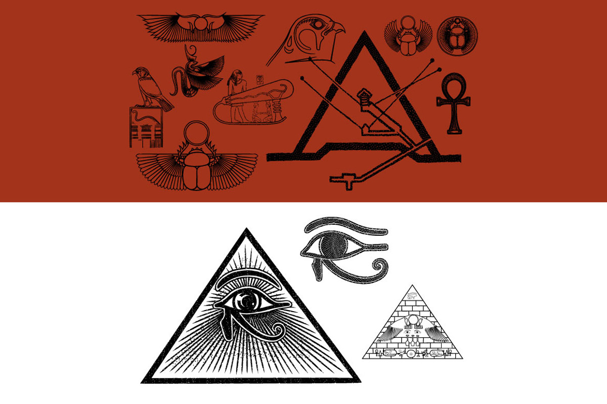 Egyptian Vector Pack, a Technology Illustration by Go Media's Arsenal (Photo 2 of 2)