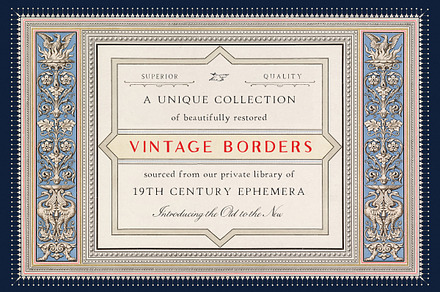 66 Vintage Frames and Borders