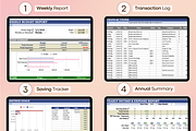 Budget Spreadsheet – Google Sheets, a Templates & Theme by vitalinagerman (Thumbnail 2 of 10)