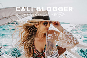 Cali Blogger Lightroom MOBILE Preset