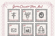 Light Academia Clipart, Book Set, an Object Illustration by The October Creative (Thumbnail 6 of 6)
