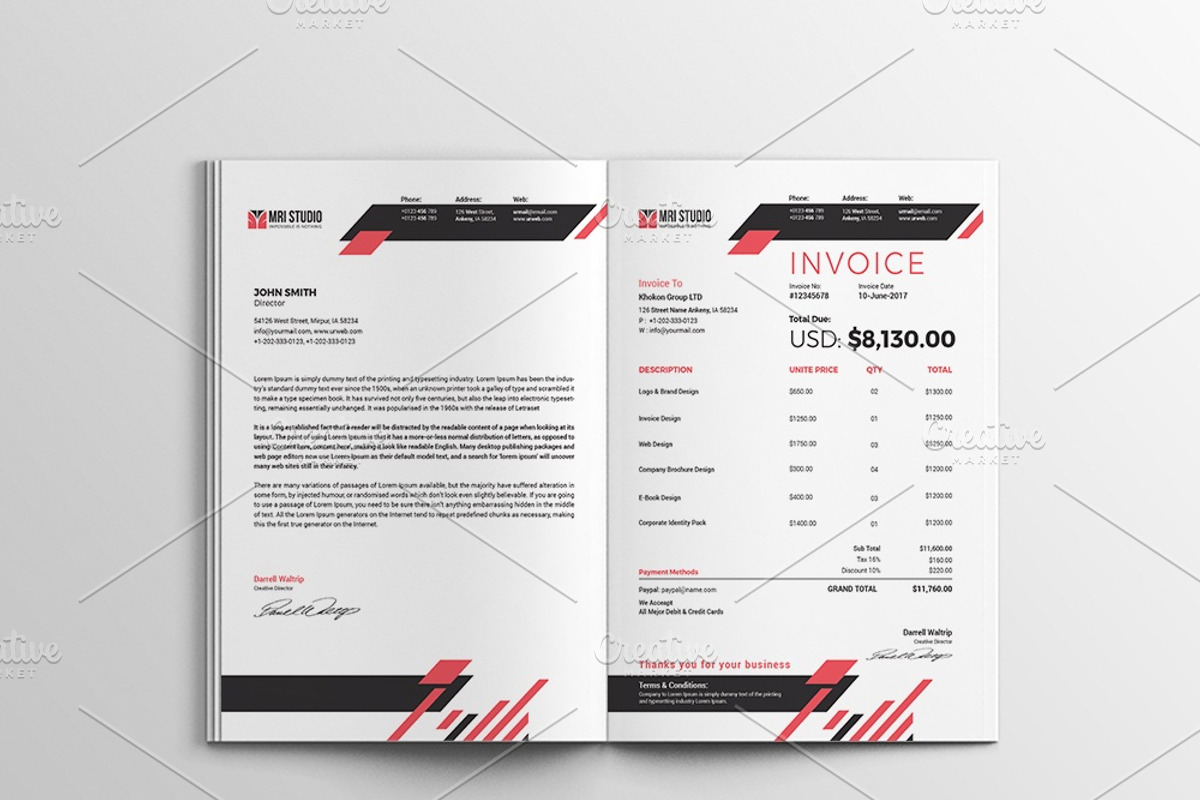 Creative Proposal Template, a Brochure Template by MRI STUDIO (Photo 14 of 14)