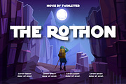 Black Foroth, a Sans Serif Font by twinstd (Thumbnail 9 of 14)