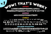 Wonky Font! A Clean & Blocky Font, a Sans Serif Font by Meg Lewis Fun House (Thumbnail 5 of 11)