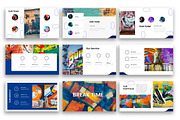 Apollon-Pop Art PowerPoint Template, a Presentation Template by kreatifreya (Thumbnail 2 of 5)