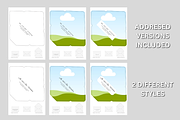 Letter Envelope Canva Template, a Card Template by mkStudioLab (Thumbnail 4 of 6)