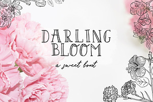 Darling Bloom Font