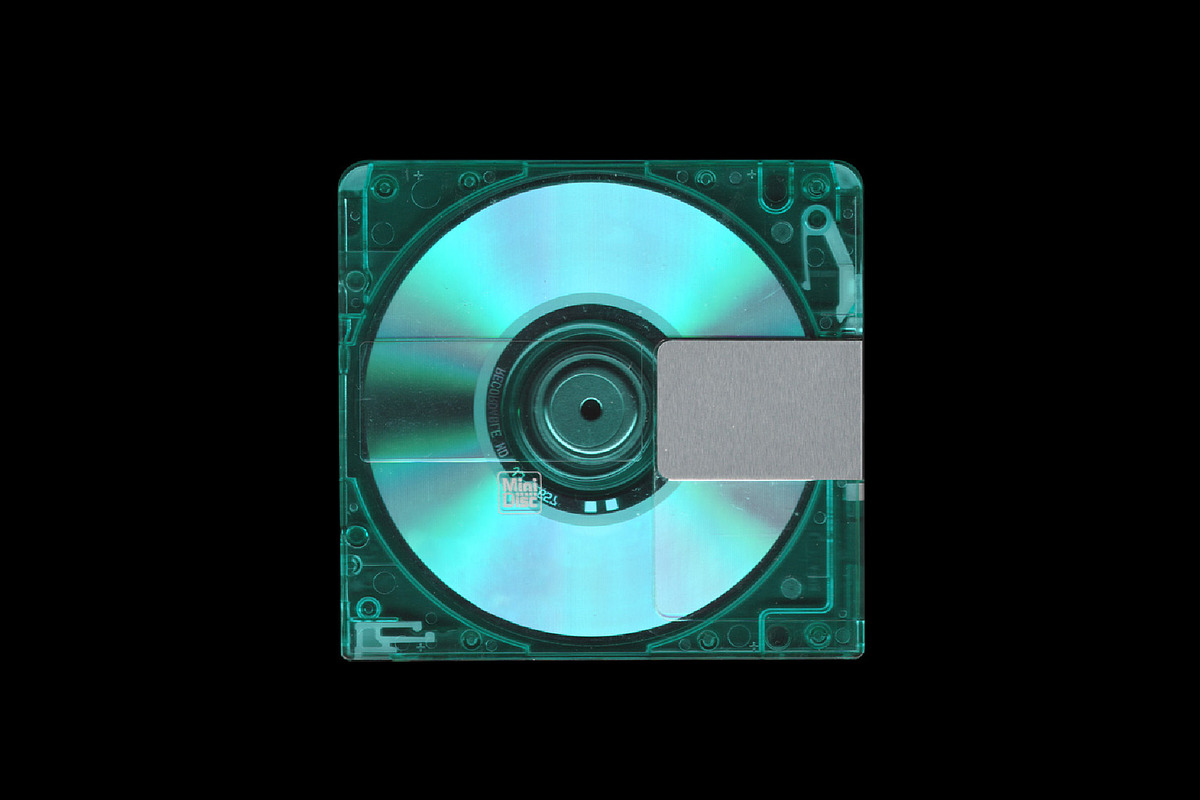 Vintage MiniDisc Mockup, a Product Mockup by TuomoDesign (Photo 2 of 3)
