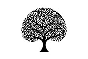 Tree Silhouette Vector Bundle, an Illustration by musafir_fashion (Thumbnail 43 of 51)