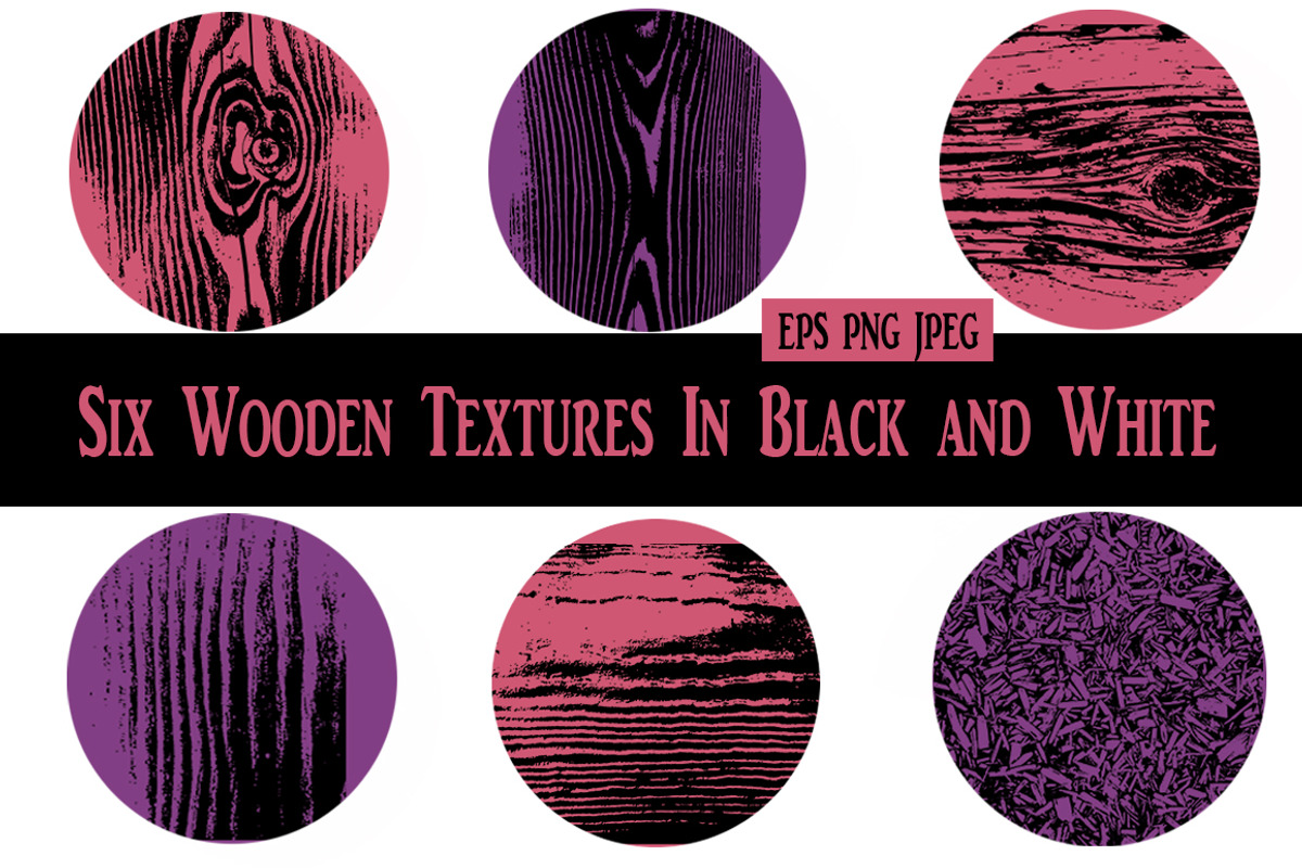 Wooden Textures Set, a Texture Graphic by Maria Zebroff (Photo 2 of 3)