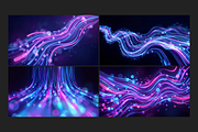 Digital Flow Abstract Textures, a Texture Graphic by PopotLane (Thumbnail 4 of 7)