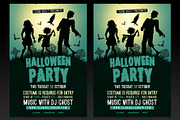 Halloween Party Flyer - PSD Template, a Flyer Template by designblends@gmail.com (Thumbnail 1 of 3)