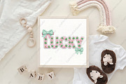 Yarn St Patricks Png Coquette Lucky, an Illustration by CraftArtStudio (Thumbnail 4 of 4)