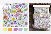 LINE BLOOM | Pattern Collection, a Pattern Graphic by LiSA Creative Mood (Thumbnail 2 of 10)