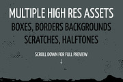 Distress Boxes and Backgrounds, an Object Graphic by danielcomerci (Thumbnail 2 of 5)