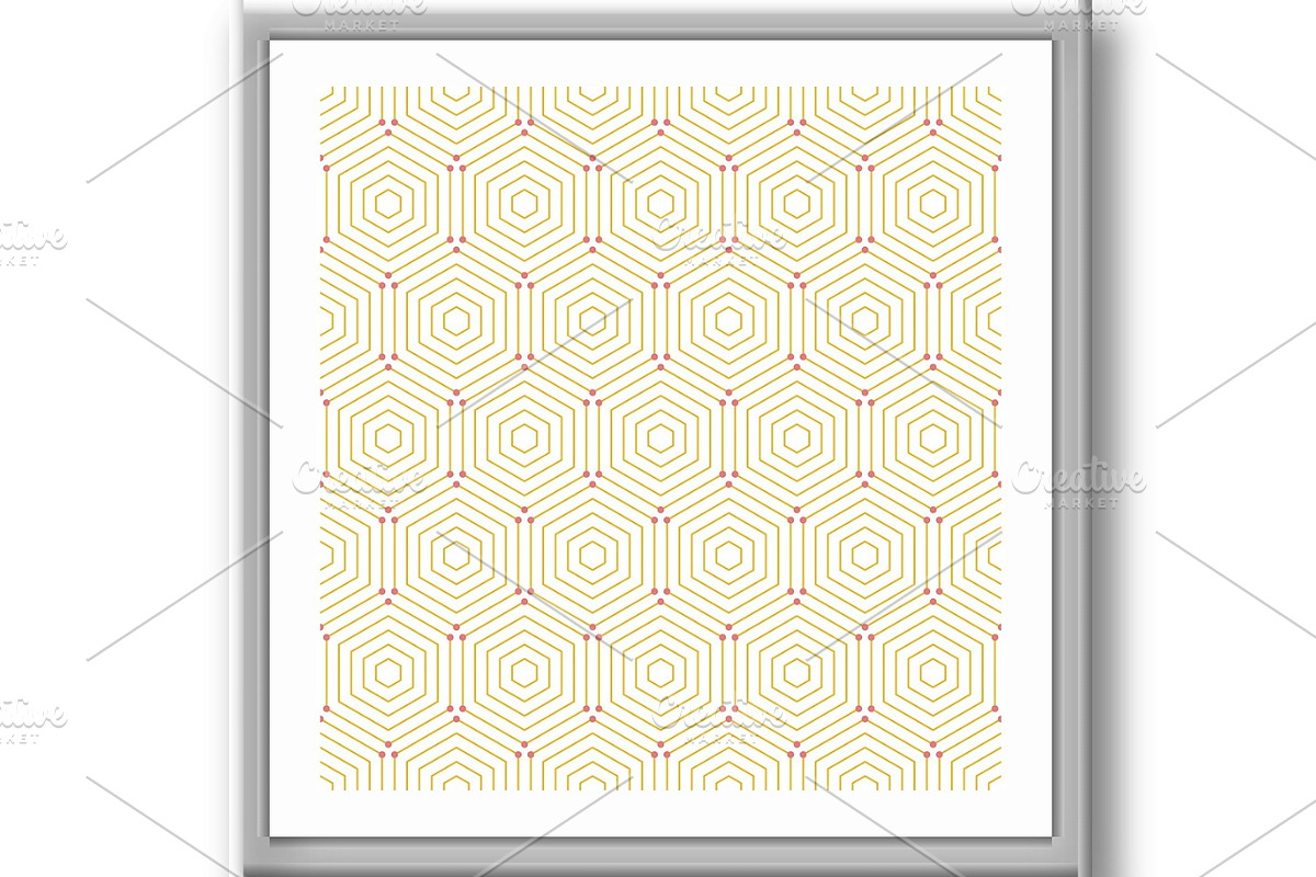 Seamless Abstract Vector Pattern, a Background Graphic by FineArtStudio (Photo 3 of 3)