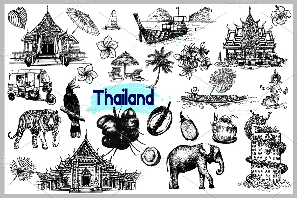 Thailand, an Animal Illustration by Ecaterina Sciuchina (Photo 1 of 8)