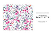 Springs Meadows Prints & Motifs, a Pattern Graphic by TSTUDIO (Thumbnail 5 of 9)