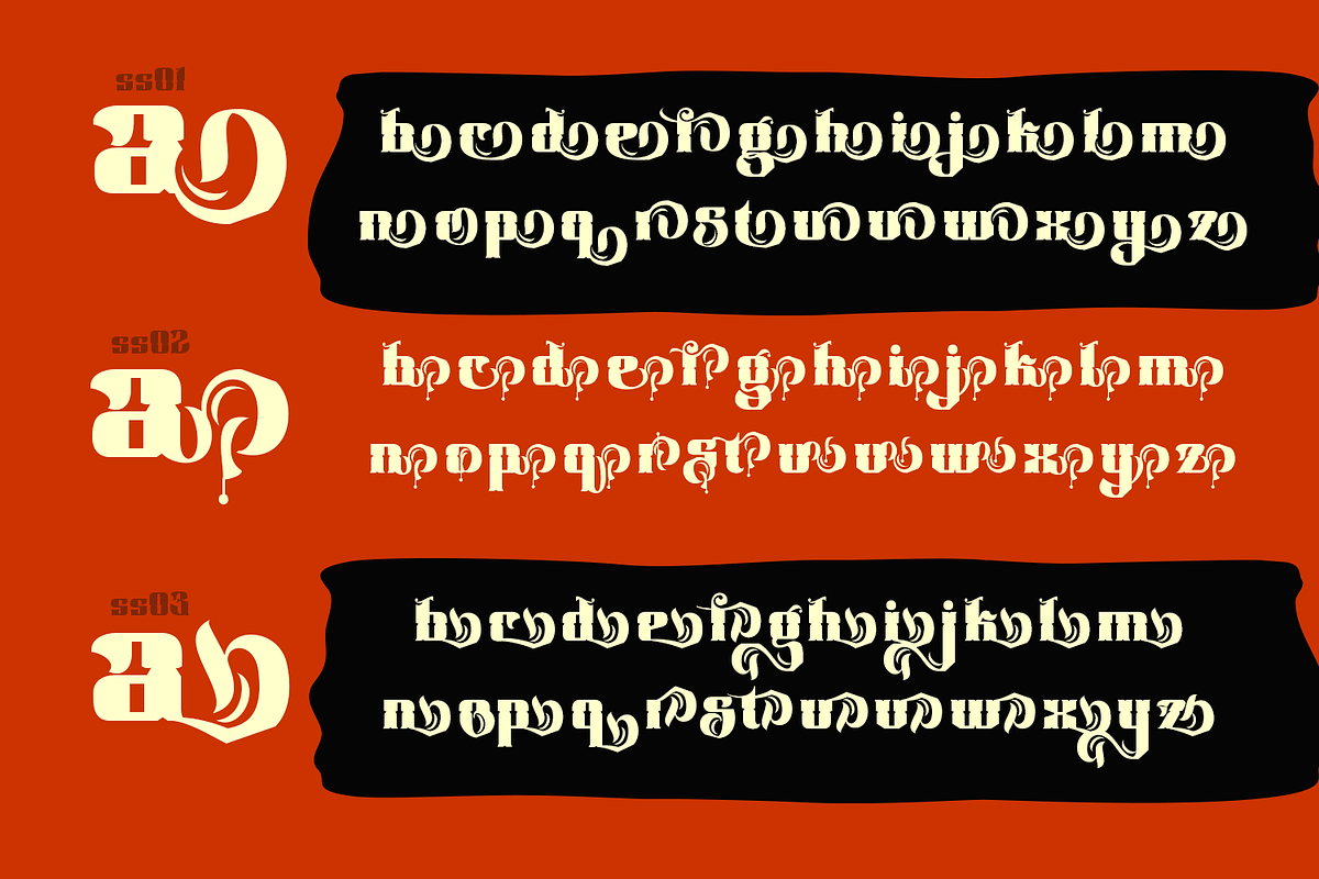 Cleffordy Traditional Serif, a Blackletter Font by TypeClassHeroes (Photo 11 of 16)