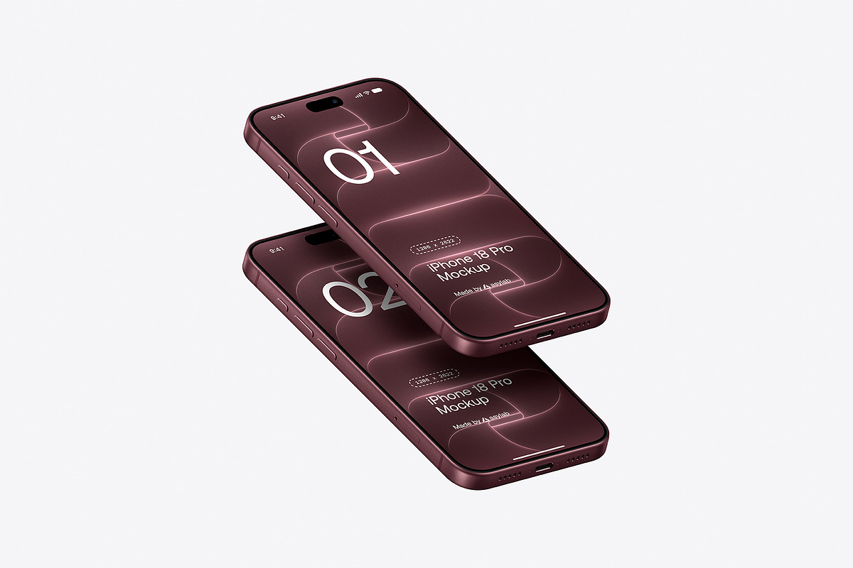 iPhone 18 Pro - 24 Mockups Scenes, an iPhone Mockup by Asylab (Photo 30 of 54)