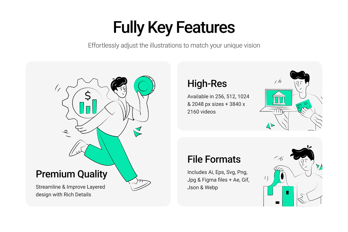 Business Illustrations Bundle, a Finance Illustration by Brickclay (Photo 2 of 19)