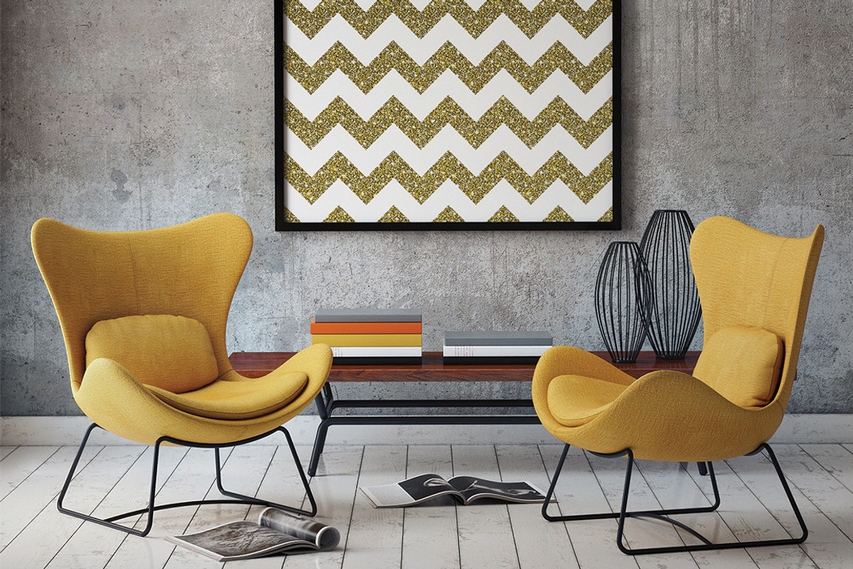Gold Glitter Patterns, a Pattern Graphic by Amovitania (Photo 3 of 9)