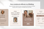 Coach Pinterest Pin Templates Canva, a Social Media Template by DigiPax (Thumbnail 4 of 11)