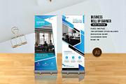 Business Roll Up Banner, a Stationery Template by retrographix (Thumbnail 1 of 4)