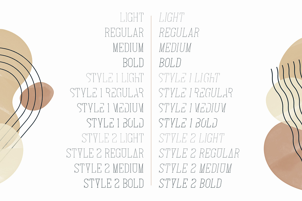 SALE! Italian Slab Serif - 24 fonts, a Slab Serif Font by VP Fonts (Photo 2 of 11)