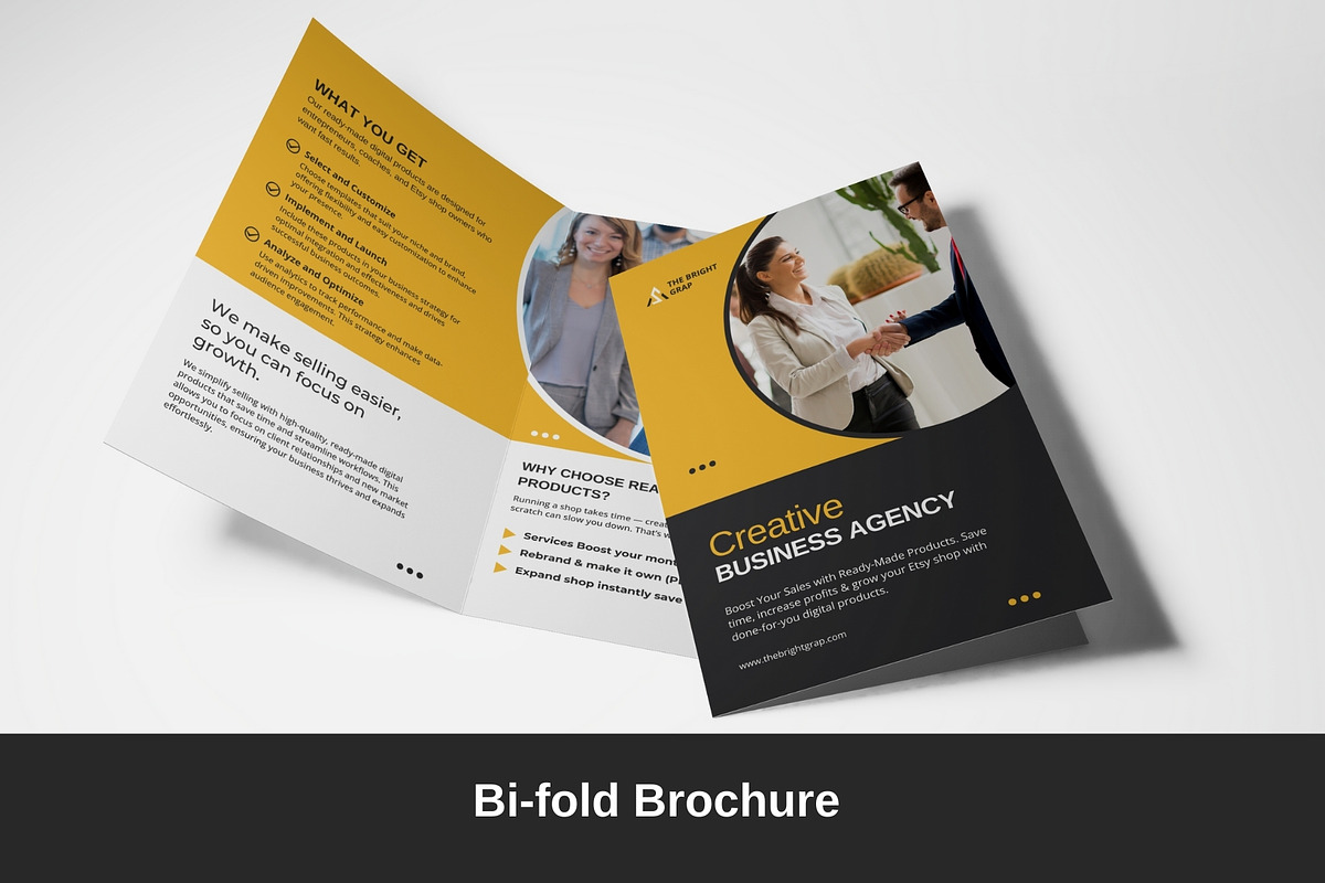 Creative Digital Agency Canva Bundle, a Templates & Theme by TheBrightGrap (Photo 15 of 17)