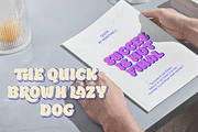 Ciroya - Bubble Font, a Sans Serif Font by twinstd (Thumbnail 4 of 10)
