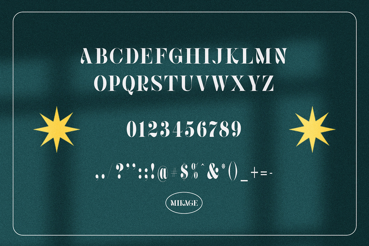 Mikage Elegant Serif Font Typeface, a Serif Font by Graphicxell (Photo 10 of 10)