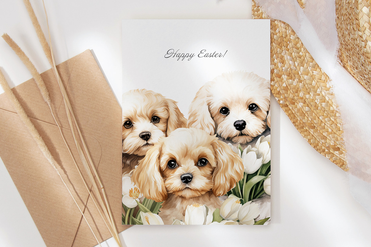 Festive dogs bundle, an Animal Illustration by TheCuteShop (Photo 9 of 33)