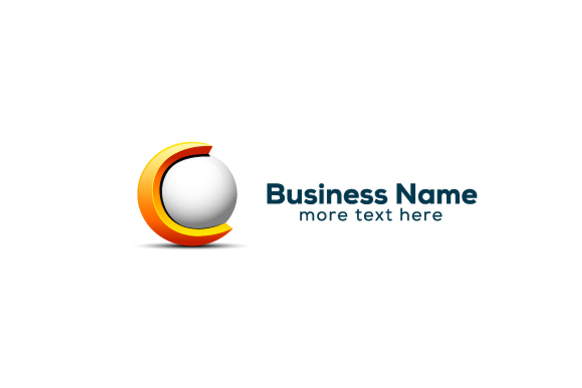 C Letter Logo Template, a Branding & Logo Template by NasirGrfx (Photo 2 of 4)