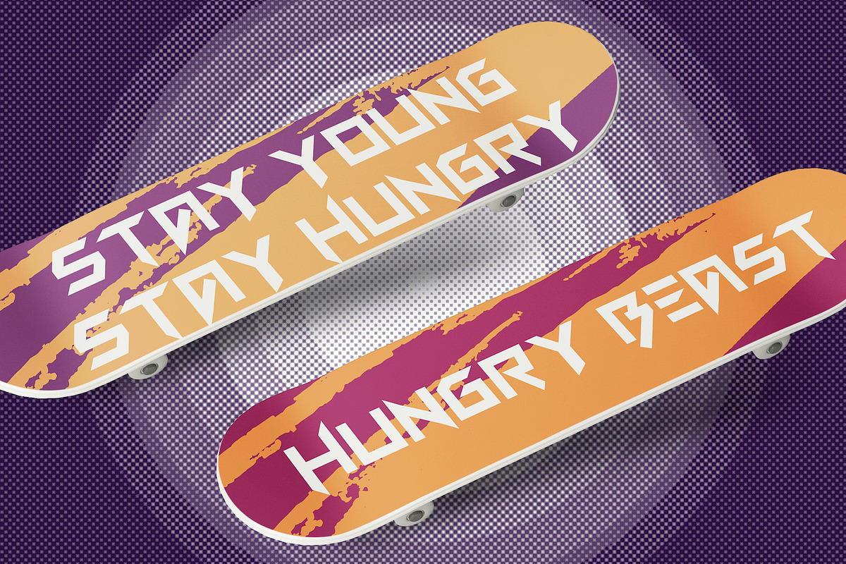 Fun Games - Futuristic Display Font, a Sans Serif Font by StringLabs (Photo 7 of 11)