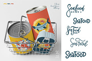 Hand drawn SEAFOOD clipart concepts, a Food Illustration by Lana Sham (Thumbnail 4 of 7)