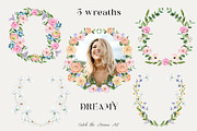 DREAMY Iridescent Summer Flowers, a Decorative Illustration by Catch the Dream Art (Thumbnail 8 of 11)